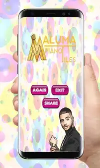 Maluma On Piano Game Screen Shot 0