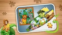 Kids Zoo animal JIgsaw Puzzle Screen Shot 0