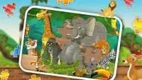Kids Zoo animal JIgsaw Puzzle Screen Shot 1