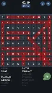 Word Search Puzzle Pro - 100% Free Game Screen Shot 1