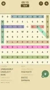 Word Search Puzzle Pro - 100% Free Game Screen Shot 4