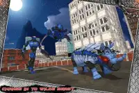 Multi Police Rhino Robotic Car vs Evil Robots Screen Shot 14