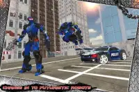 Multi Police Rhino Robotic Car vs Evil Robots Screen Shot 18
