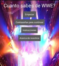Quiz de WWE en español Screen Shot 0