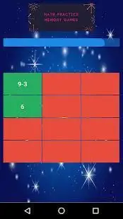 Math Practice Memory Game Screen Shot 1