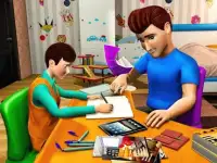 Kehidupan Keluarga Virtual: Mom Dad Simulator Screen Shot 4