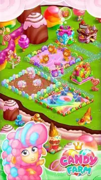 Candy Farm: Magic cake town & cookie dragon story Screen Shot 6