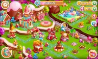 Candy Farm: Magic cake town & cookie dragon story Screen Shot 0