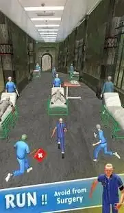 Run Mad Run - Endless Running Hospital Game Screen Shot 1