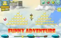 Banana Adventure Minion Runner Screen Shot 1