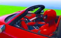 Superhero Car Racing Stunts Limits Screen Shot 3