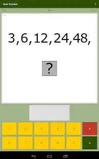 Math Game - Next Number Screen Shot 1