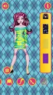 Dress Up Beauty Salon Monster High for Girls Screen Shot 7