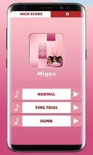 MIGOS Piano tiles Game Screen Shot 2