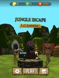 Player Unknown Jungle Surfer Escape Screen Shot 2