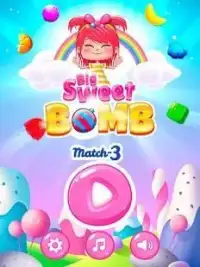 Big Sweet Bomb - Clash of Candies Match 3 Screen Shot 8