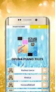 Ozuna Piano Tiles Game Screen Shot 2