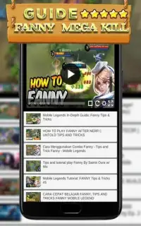Guide Mobile Legend Fanny Infinite Screen Shot 2