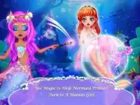Putri Mermaid Love Story Dress Up & Game Salon Screen Shot 3
