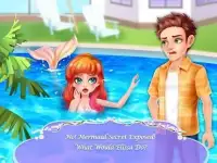 Putri Mermaid Love Story Dress Up & Game Salon Screen Shot 0