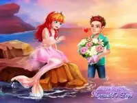 Putri Mermaid Love Story Dress Up & Game Salon Screen Shot 2