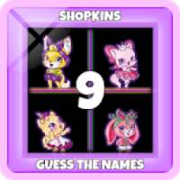 Shopkins - Guess The Names - season 9