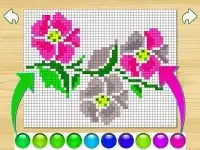Kids Coloring By Numbers Pixel Art Page Screen Shot 1