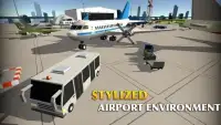 Toon Plane Landing Simulator Screen Shot 2