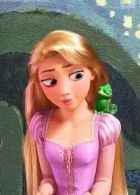 Princess Rapunzel Puzzle Screen Shot 2
