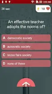 Teaching Aptitude Test Quiz Screen Shot 3