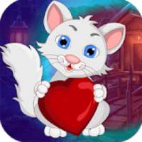 Best Escape Games 41 - Lovely Heart Cat Escape