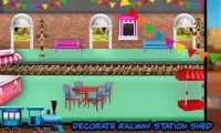 Train Railway Station Builder: Subway Craft & Ride Screen Shot 3