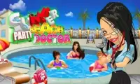 Summer Beach Party Doctor: Hospital Game Screen Shot 1