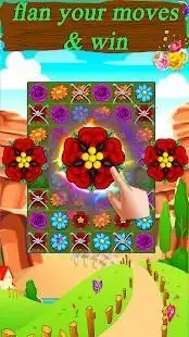 Blossom Crush : Newest Flower Mania Bloom Game Screen Shot 2