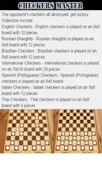 Checkers Master Collection Screen Shot 1