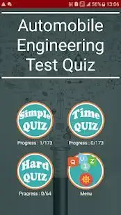Automobile Engineering Test Quiz Screen Shot 7