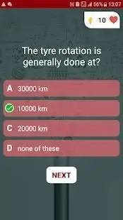 Automobile Engineering Test Quiz Screen Shot 5