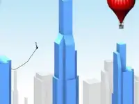 Fly With Rope - Stickman Swing In The Sky Screen Shot 1