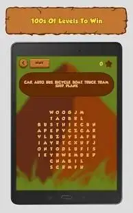 Mega Word Game - 100 Puzzle Edition Screen Shot 4