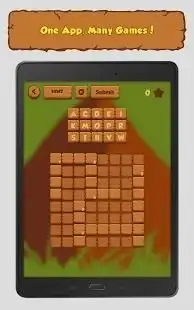 Mega Word Game - 100 Puzzle Edition Screen Shot 2