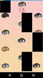 Piano Tiles Cat Screen Shot 1