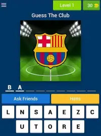 Quiz Football Club Logo Screen Shot 4