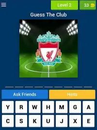 Quiz Football Club Logo Screen Shot 2