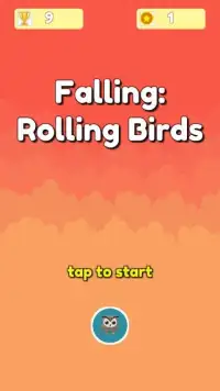 Falling: Rolling Birds Screen Shot 1