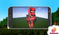 Mod Hero Deadpool MCPE Screen Shot 0