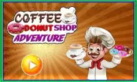 Coffee Donut Shop Adventure – Bakery & Cafe Mania Screen Shot 0