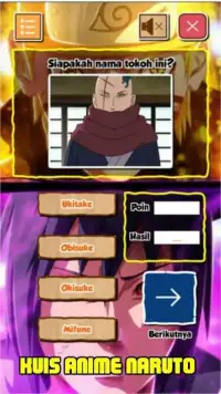 Kuis Anime Naruto Game Screen Shot 0
