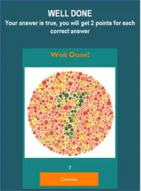 Color Blindness Eye Test Screen Shot 2