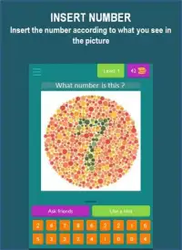 Color Blindness Eye Test Screen Shot 3