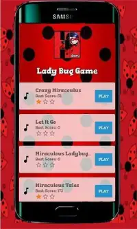 Lady Bug Piano Tiles Screen Shot 2